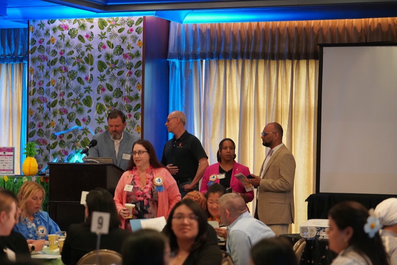 ASCLS-New Jersey members networking during the Spring Seminar